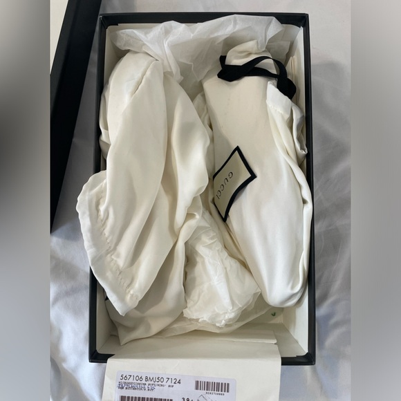 Gucci MicroGuccissima soft espadrille size 39.5 new buttercup - Picture 2 of 16